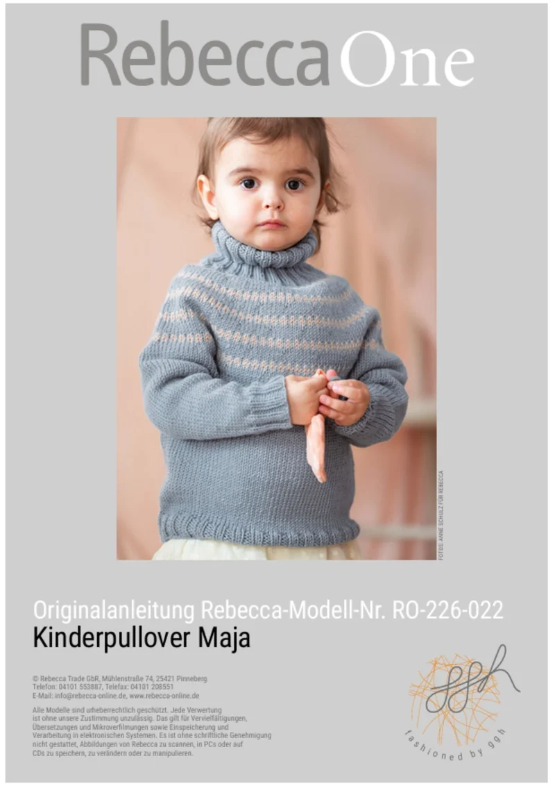 Anleitung: Kinderpullover Maja