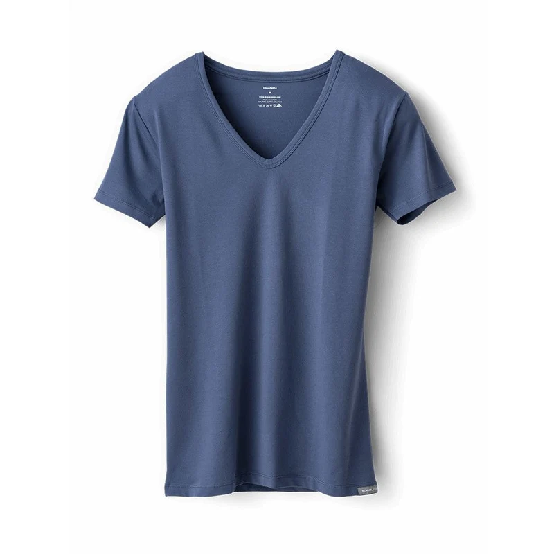 T-Shirt Claudette 2er Pack / Blau