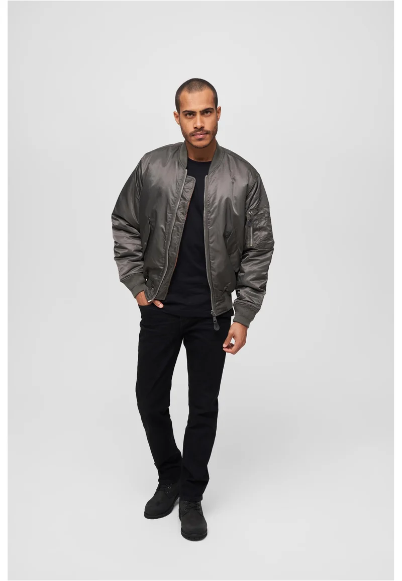 B MA1 Bomber Jacket GREEN M