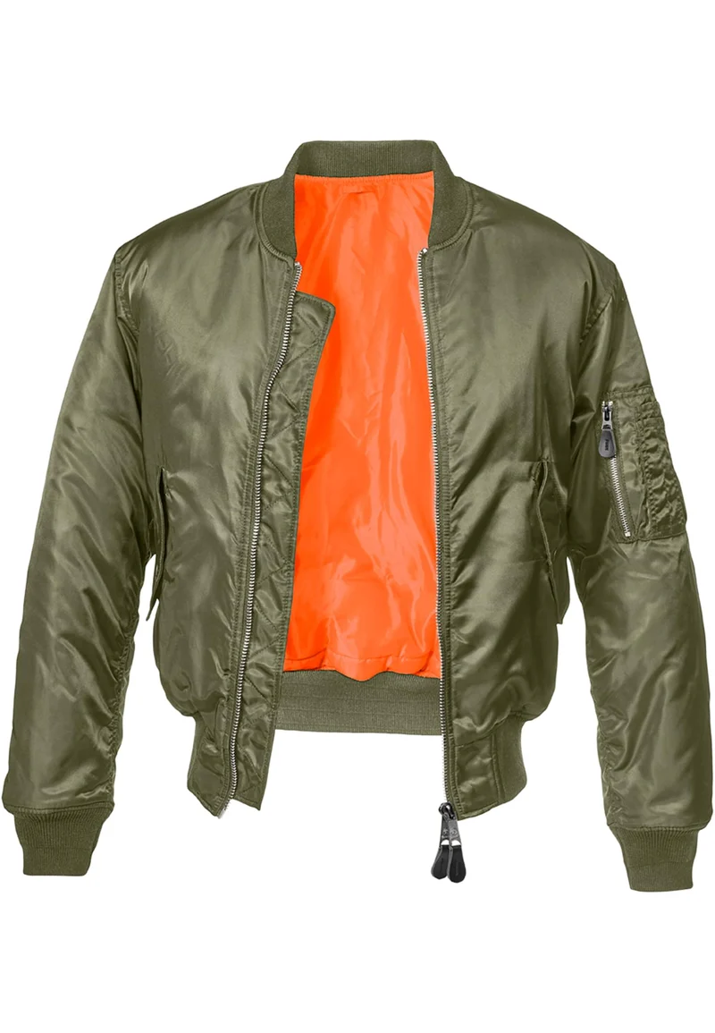 B MA1 Bomber Jacket GREEN M