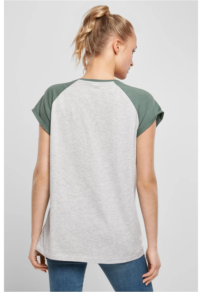 Ladies Contrast Raglan Tee