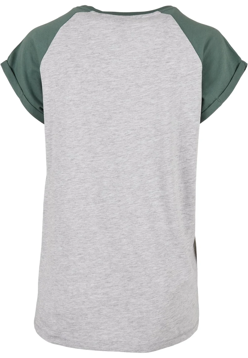 Ladies Contrast Raglan Tee