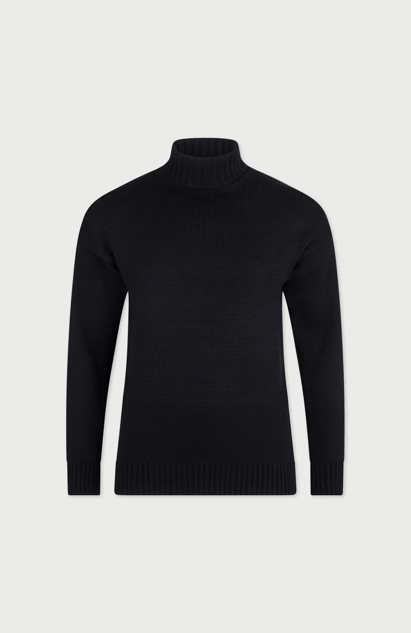 Der moderne Submariner – Rollkragenpullover aus Merinowolle