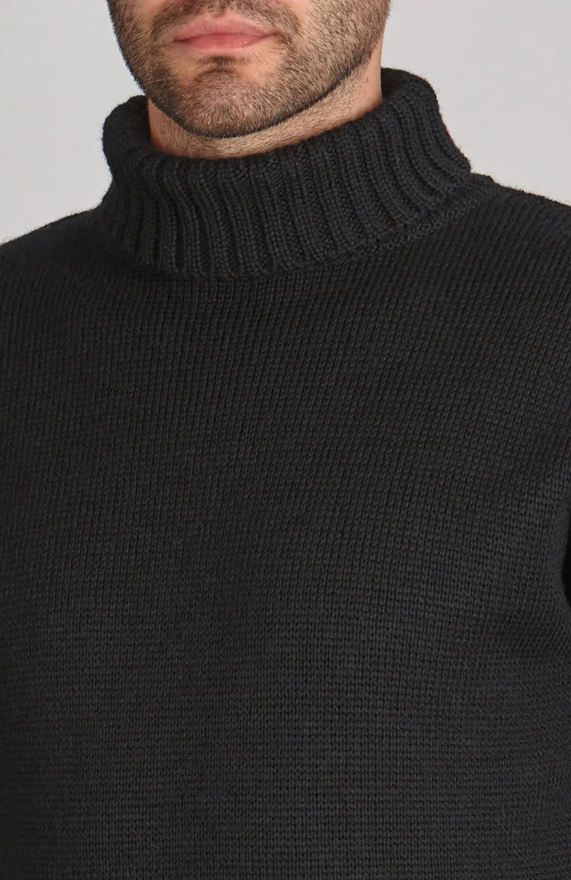 Der moderne Submariner – Rollkragenpullover aus Merinowolle