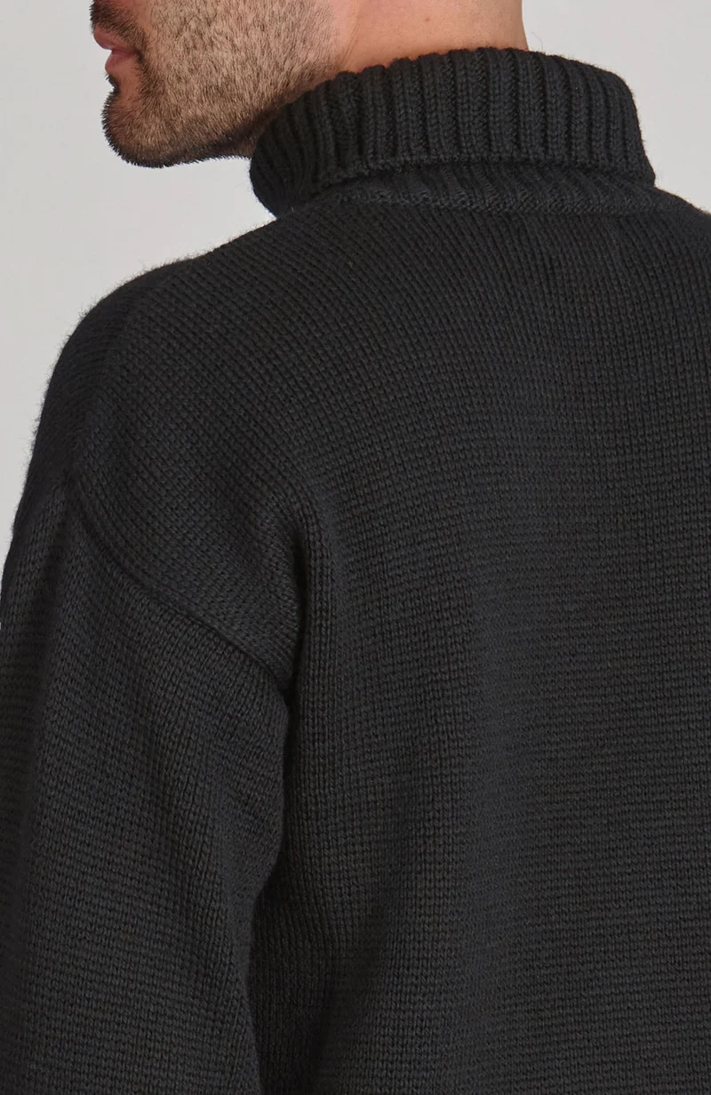 Der moderne Submariner – Rollkragenpullover aus Merinowolle