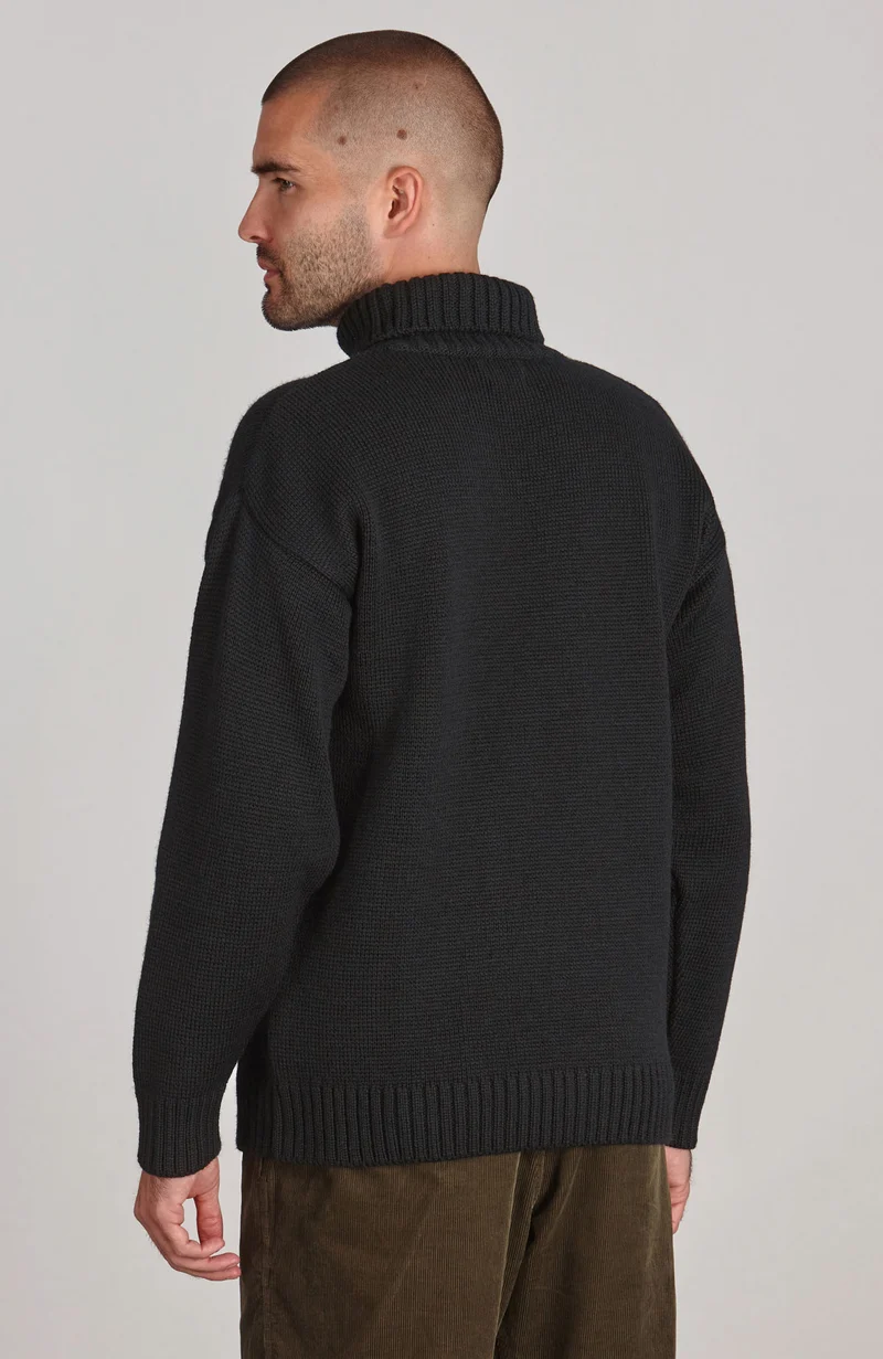 Der moderne Submariner – Rollkragenpullover aus Merinowolle