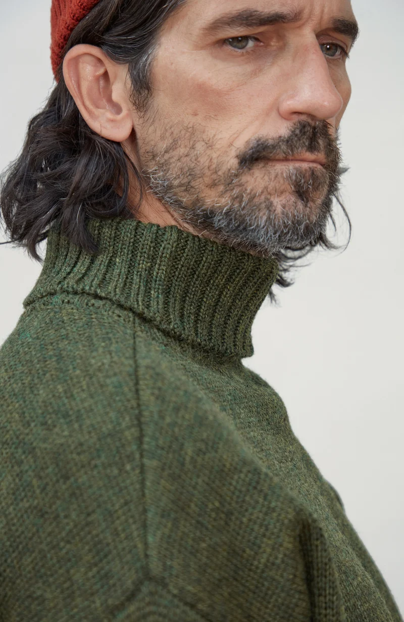 Der moderne Submariner – Rollkragenpullover aus Merinowolle
