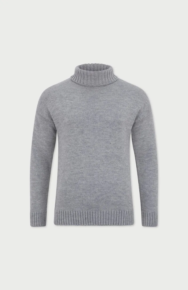 Der moderne Submariner – Rollkragenpullover aus Merinowolle
