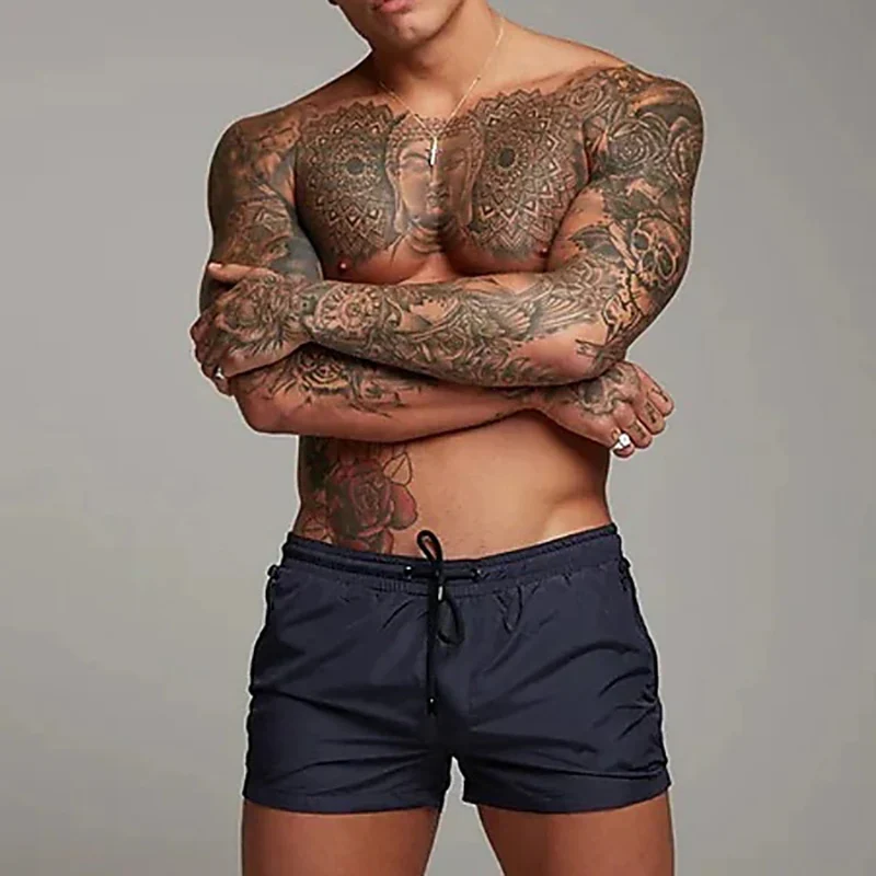 Herren Badehose Strandshorts Badeshorts Boxershorts Bademode Sommer Schwimmen