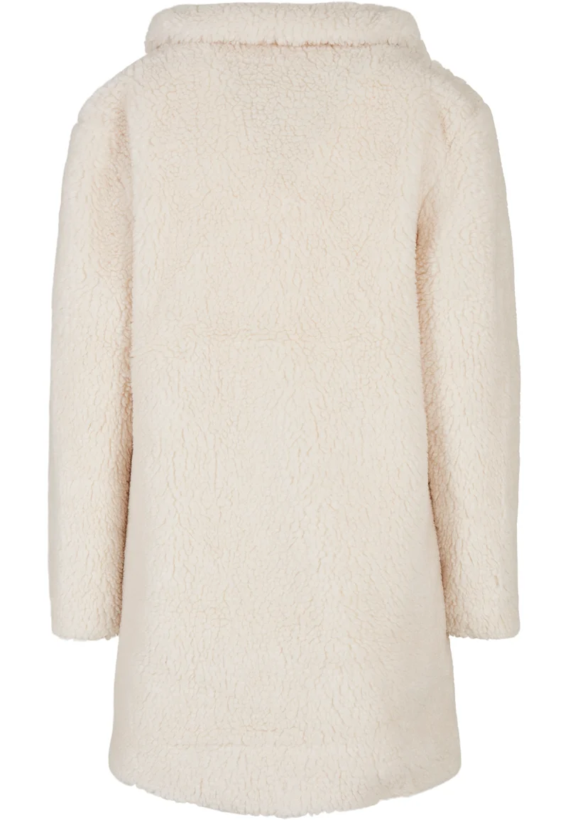 UC Oversized Sherpa Coat White M