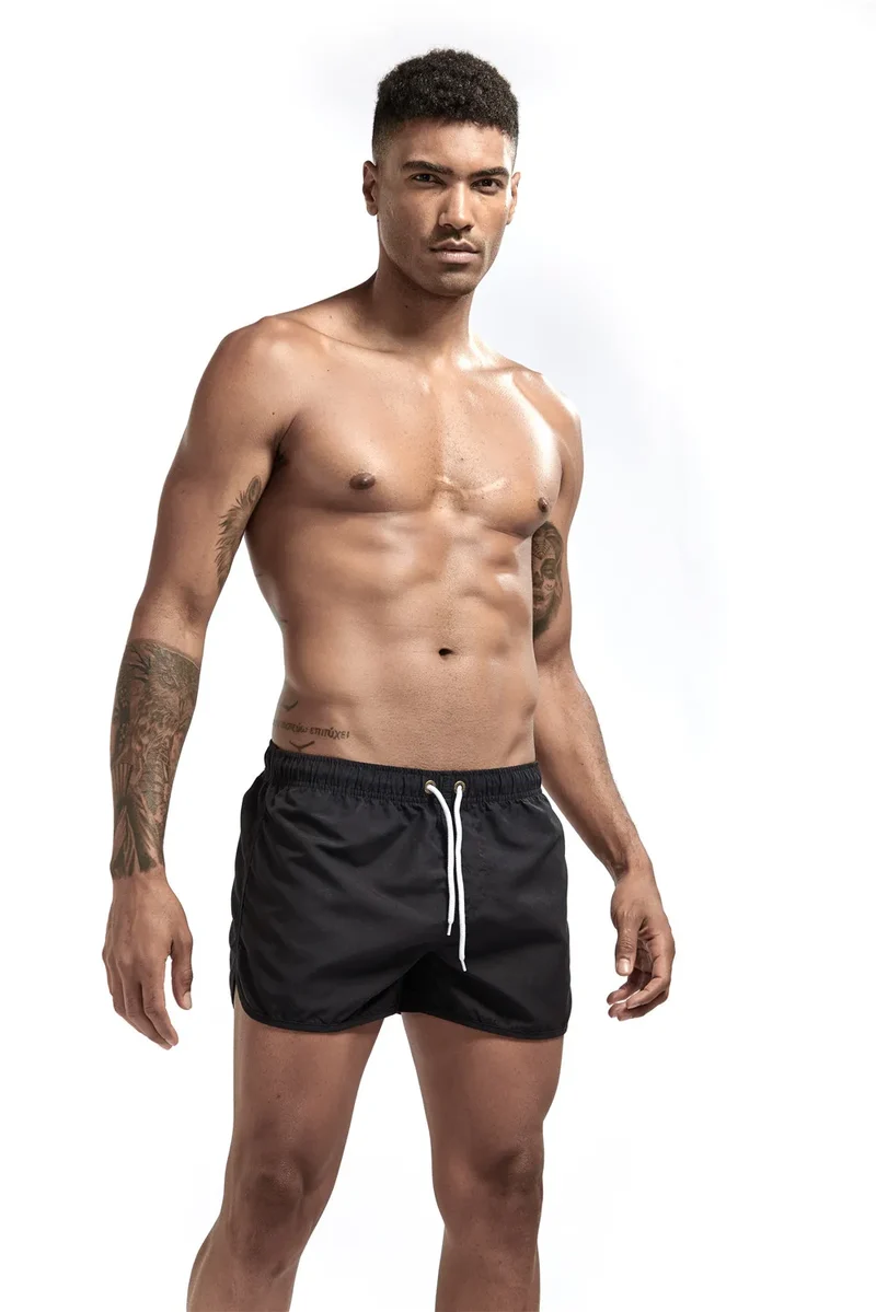 Herren Badehose Badeshort Kurze Hose Shorts Schwimmhose 100% Polyester NEU