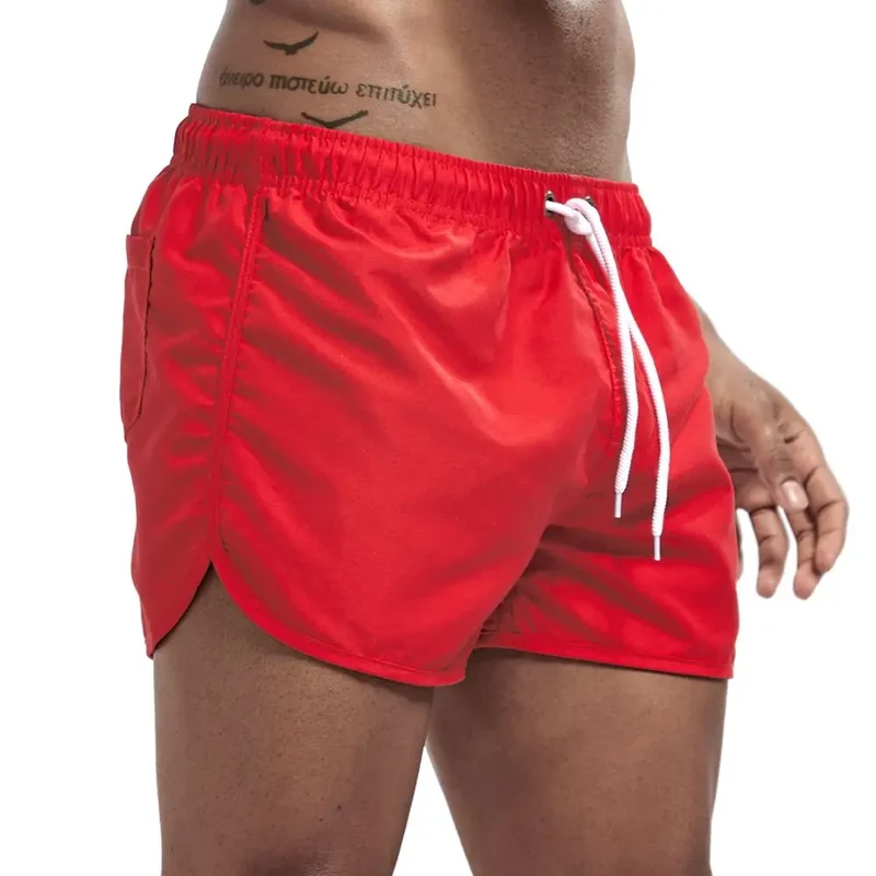 Herren Badehose Badeshort Kurze Hose Shorts Schwimmhose 100% Polyester NEU