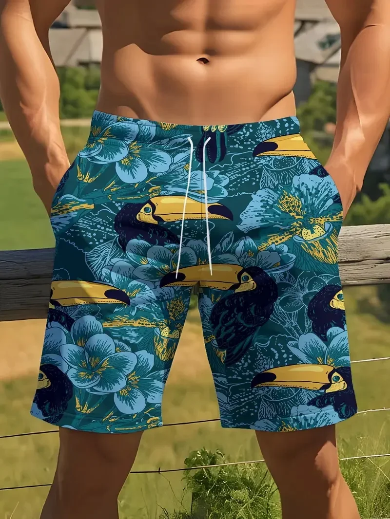Herren Badehose Badeshort Kurze Hose Shorts Schwimmhose 100% Polyester NEU