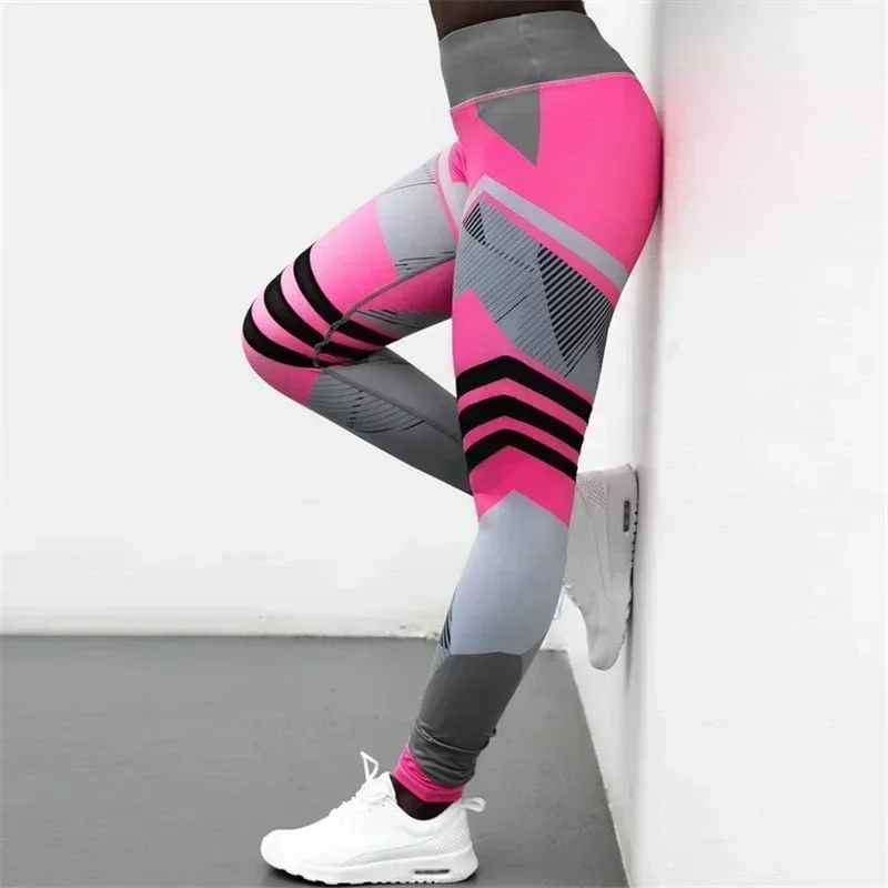 Yoga Leggings Push Up Damen Sport Hose Fitness Gym Stretch Leggins Jogginghose