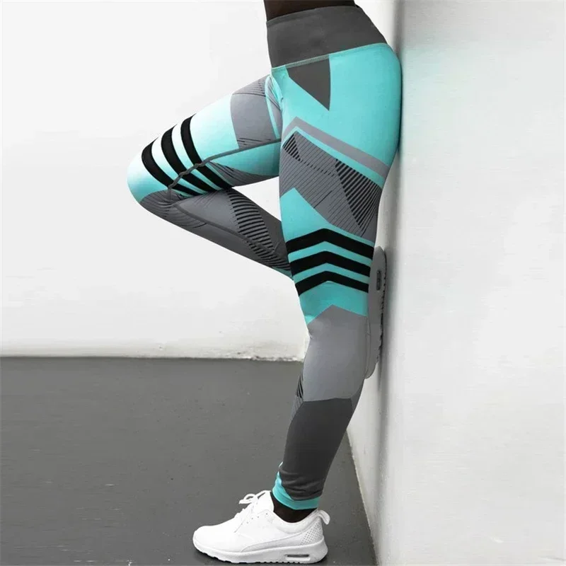 Yoga Leggings Push Up Damen Sport Hose Fitness Gym Stretch Leggins Jogginghose