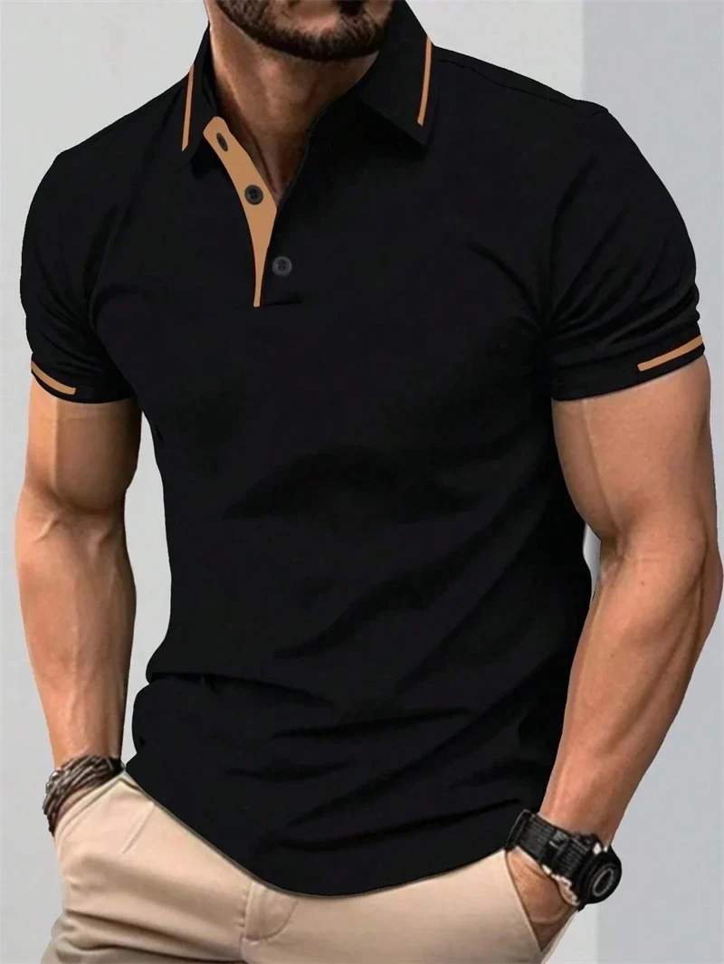 Herren Poloshirt POLO Shirt T-Shirt Kurzarm Hemd Fashion Polohemd Herrenmode Top