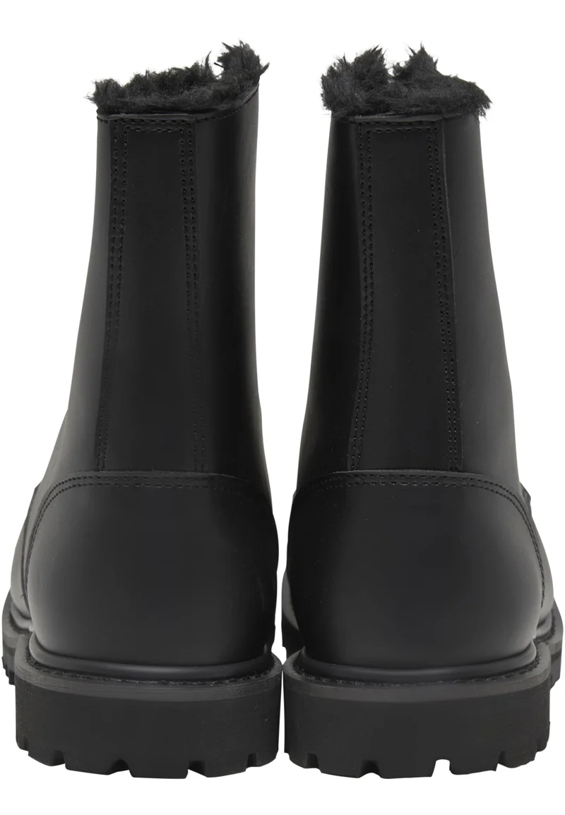 B Phantom Fur Liner 10 Eyelet Boots