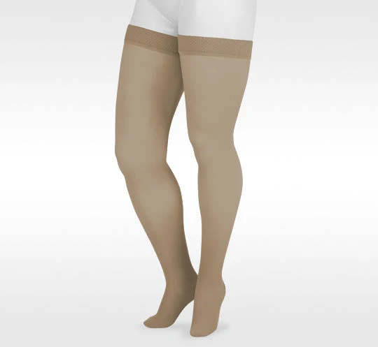 Juzo Soft Thigh High w/ Silicone Band, Trend Colors