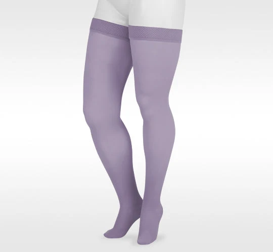 Juzo Soft Thigh High w/ Silicone Band, Trend Colors