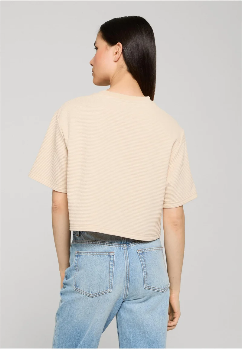 UC Structured Jersey Cropped Tee
