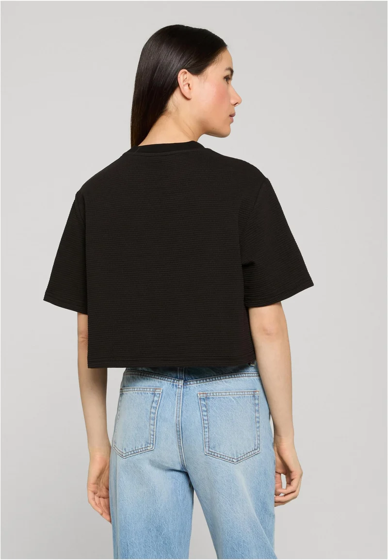 UC Structured Jersey Cropped Tee