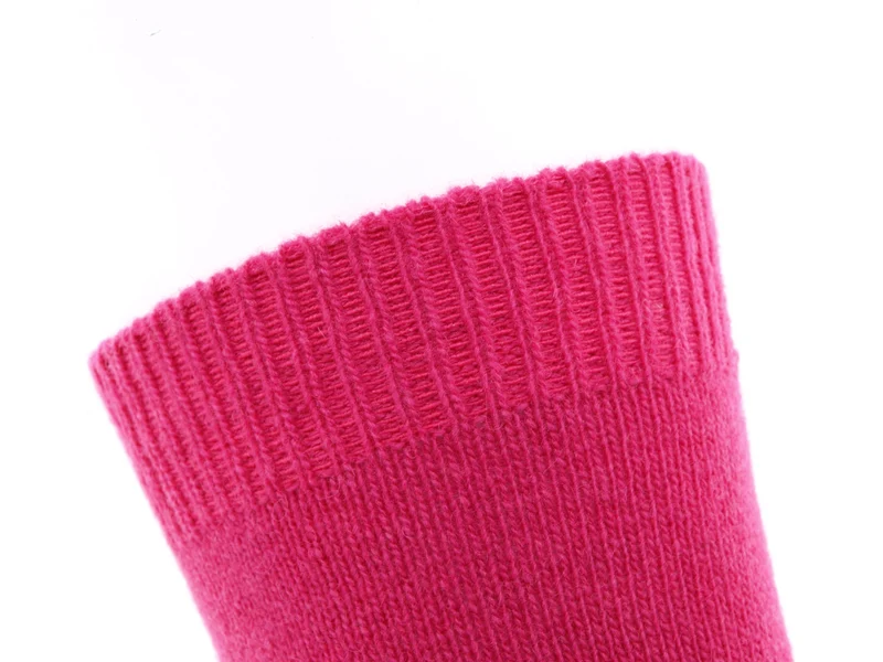 2 Paar Lammwoll-Socken pink