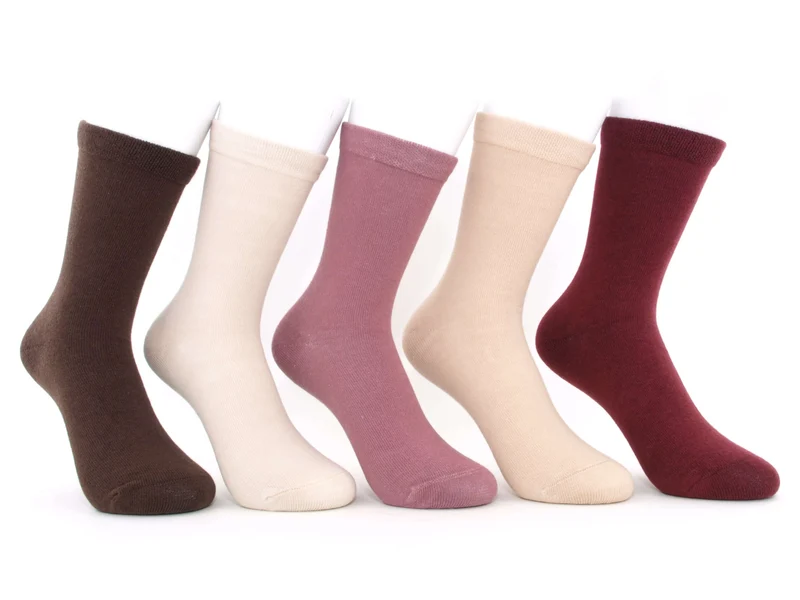5 Paar Kindersocken ohne drückende Naht Mix Girls gedeckt