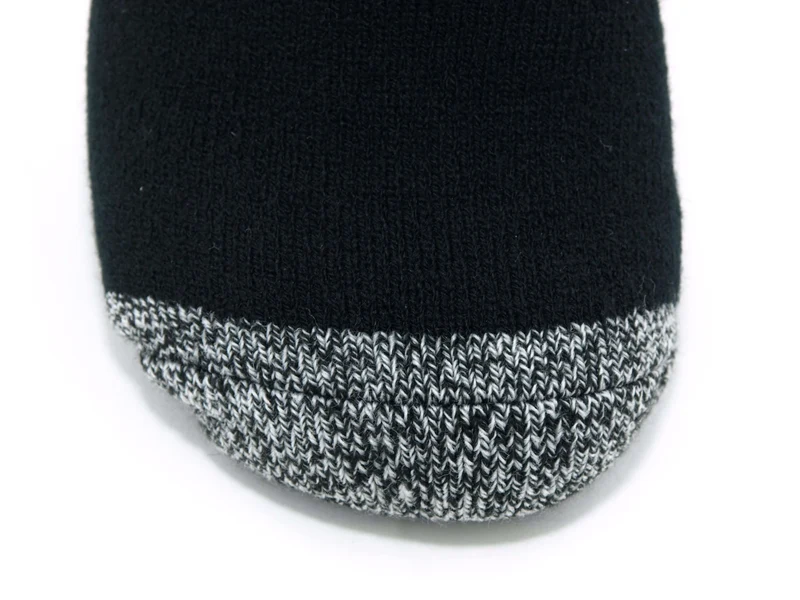 1 Paar Mega Thermosocken schwarz Ringel