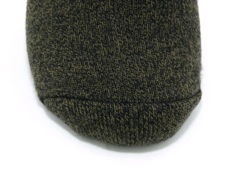1 Paar Mega Thermosocken oliv meliert