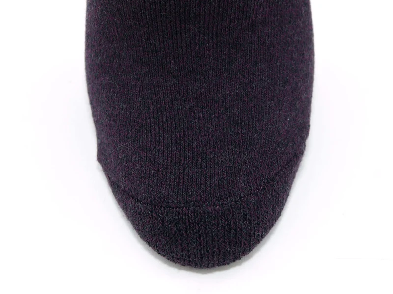 2 Paar Thermo Kniestrümpfe Damen Aubergine