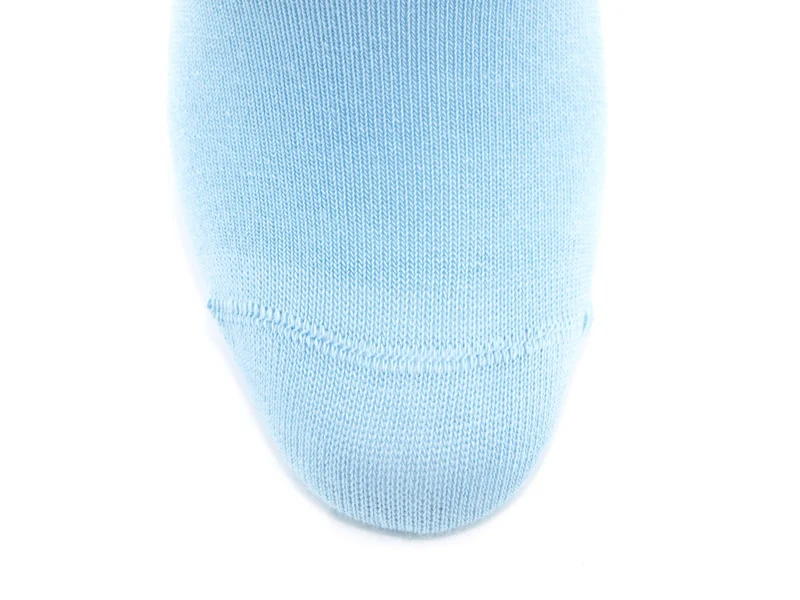 1 Paar Bio Kinderkniestrümpfe hellblau