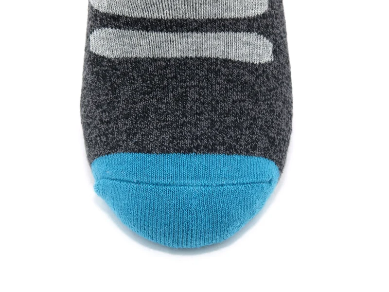 3 Paar Bootsocks Kinder grau/petrol