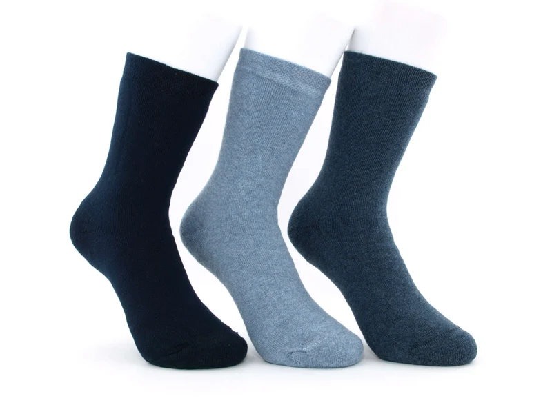 3 Paar Bootsocks Kinder jeans