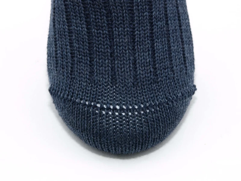 1 Paar Kindersocken Merinowolle jeans