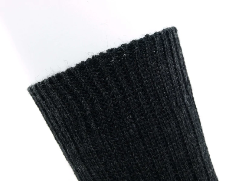 1 Paar Kindersocken Merinowolle anthrazit