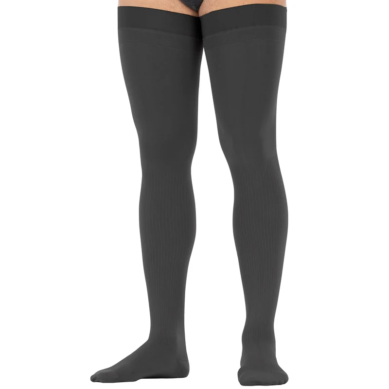 JOBST® forMen Thigh High w/ Micro Dotted Band 15-20 mmHg