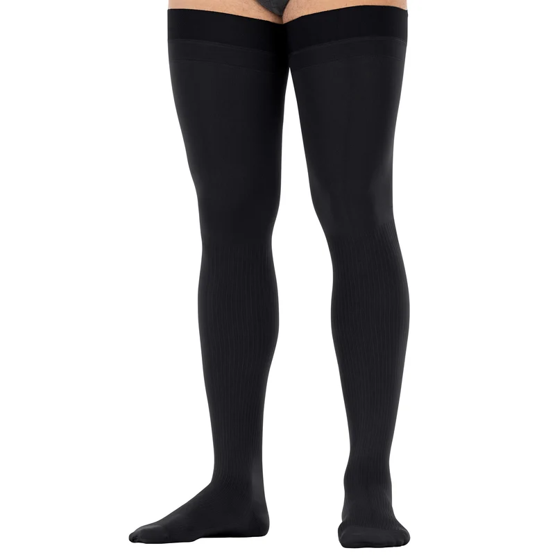 JOBST® forMen Thigh High w/ Micro Dotted Band 15-20 mmHg
