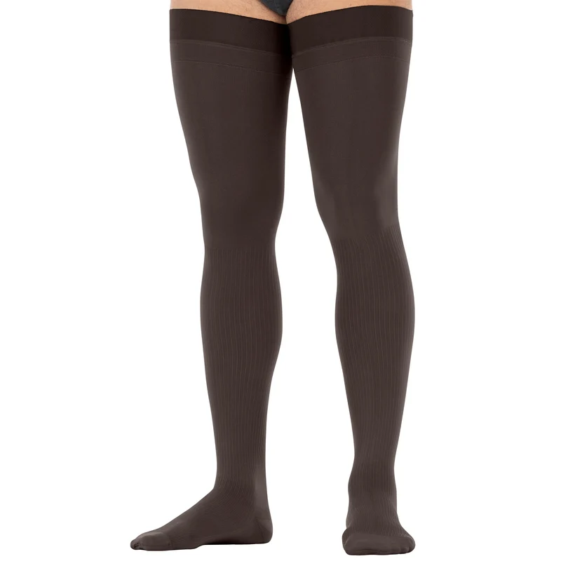 JOBST® forMen Thigh High w/ Micro Dotted Band 15-20 mmHg
