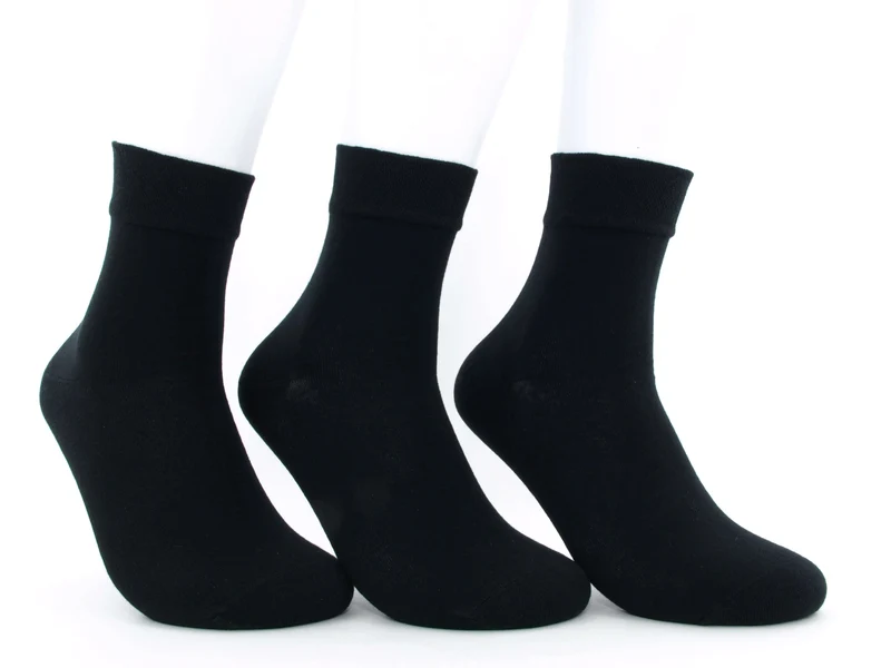 3 Paar Kurzsocken Herren schwarz