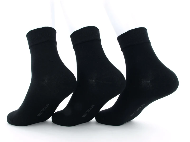 3 Paar Kurzsocken Herren schwarz