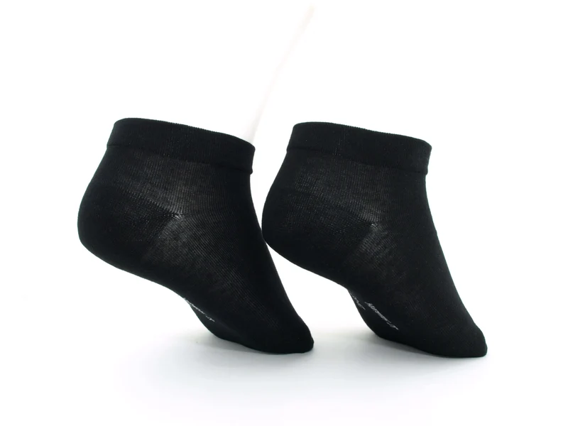 2 Paar Diabetiker Sneaker Socken schwarz