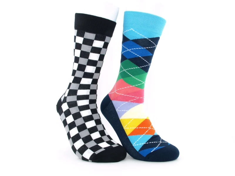 2 Paar Lieblingssocken Herren Rainbow