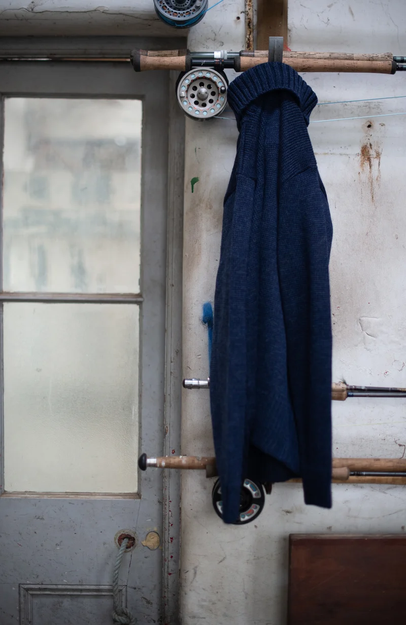 Der taillierte Submariner – Rollkragenpullover aus Merinowolle