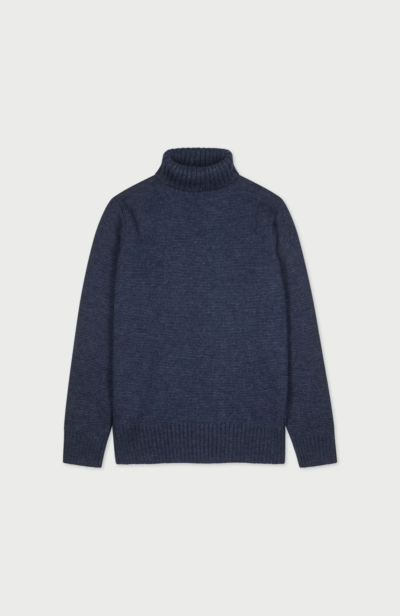 Der taillierte Submariner – Rollkragenpullover aus Merinowolle