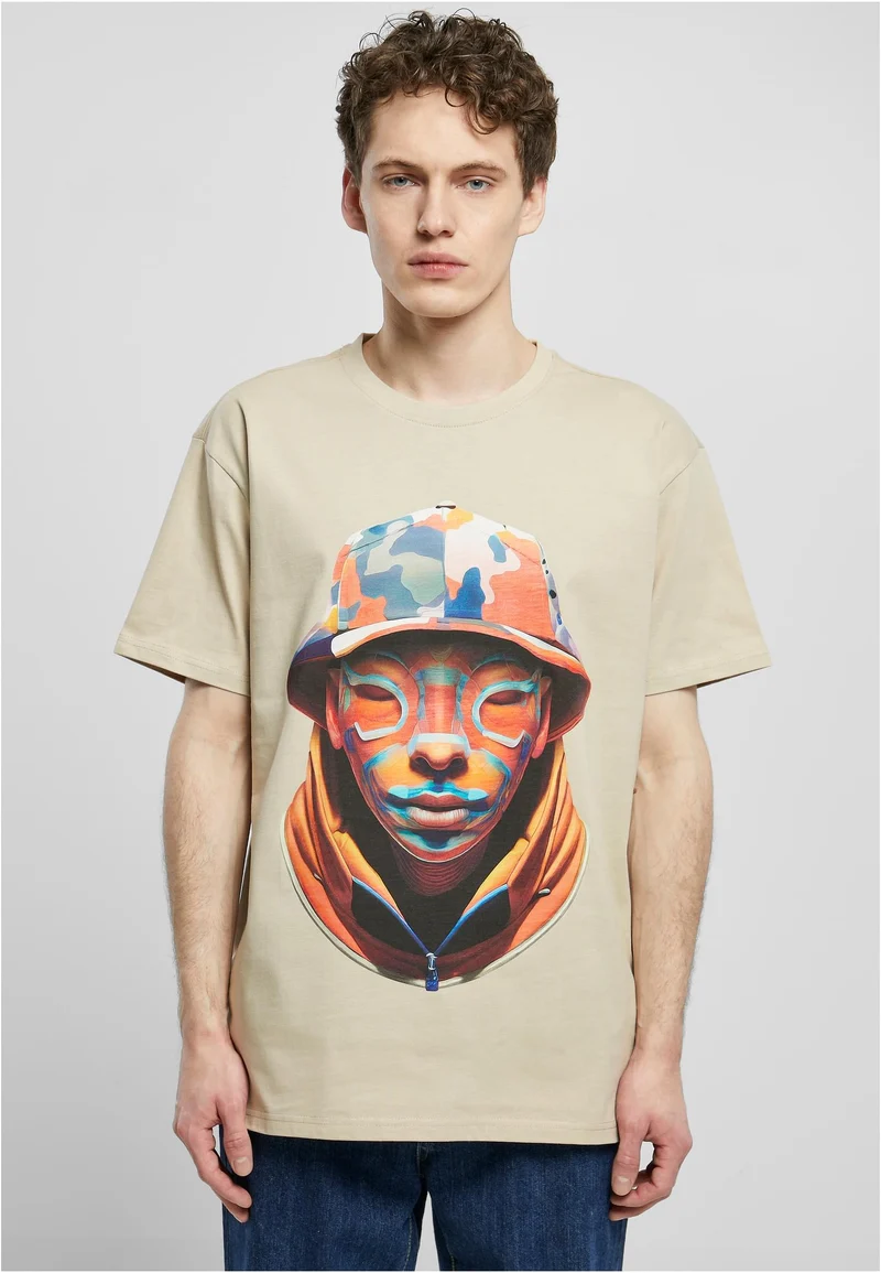 FOF Camouflage Front Heavy Oversized Tee