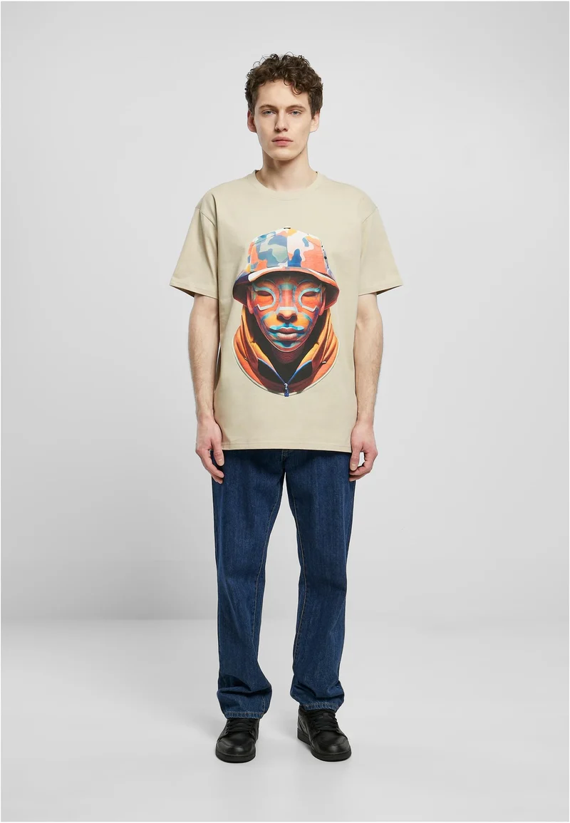 FOF Camouflage Front Heavy Oversized Tee