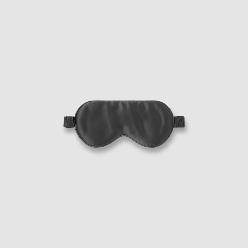 Signature Silk Schlafbrille - Schwarz
