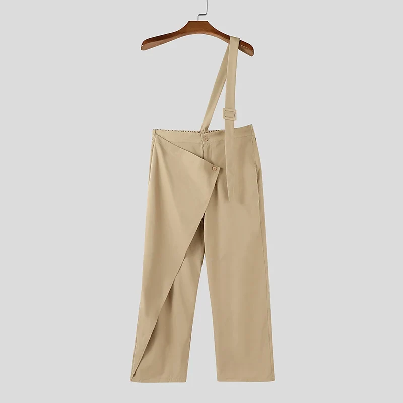 Männer Latzhose Hose Harems Pumphosen Pluderhosen Jogger Overalls Streetwear