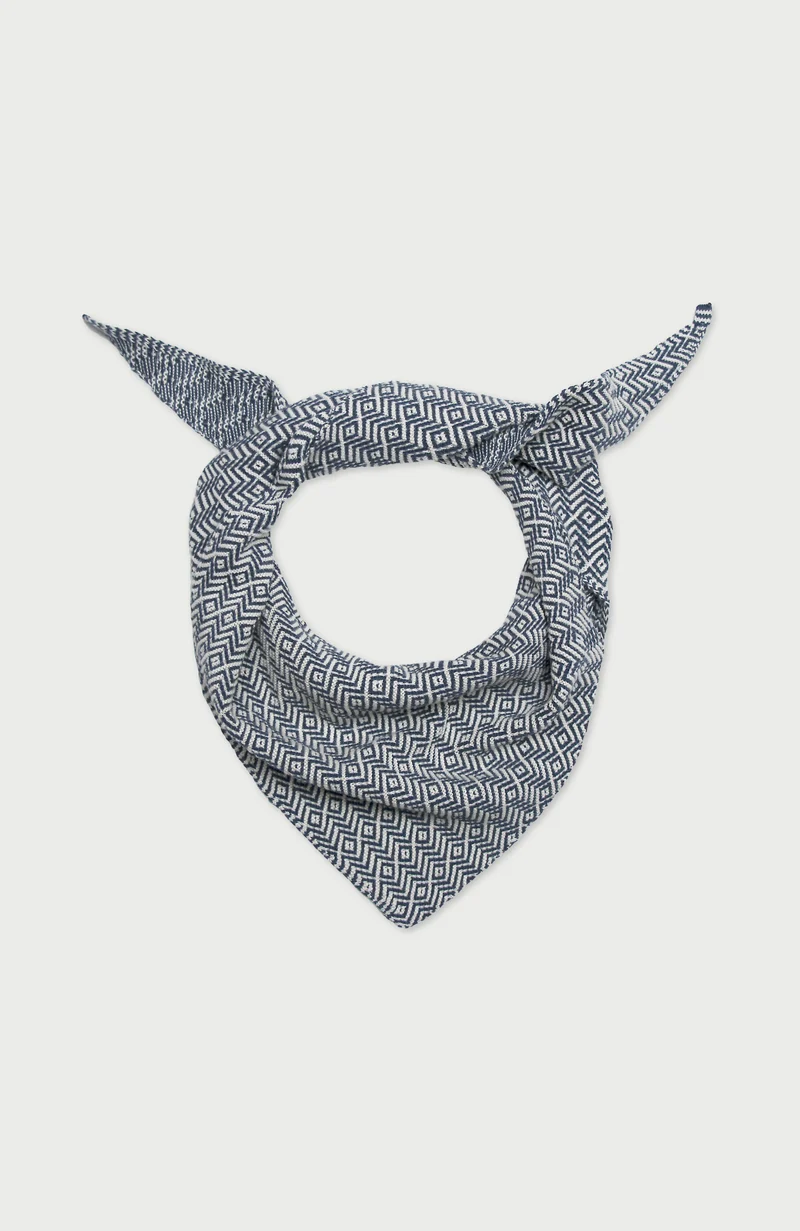 Cotton Two Tone Textured Neckerchief