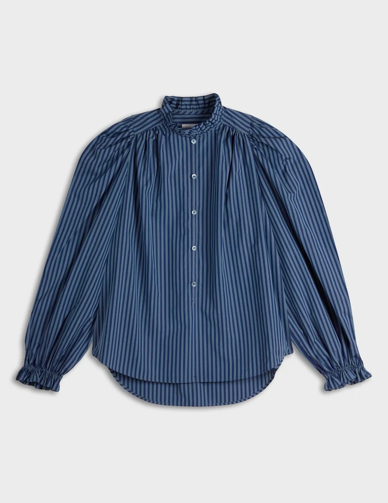 Blouse Phillie rayée bleue
